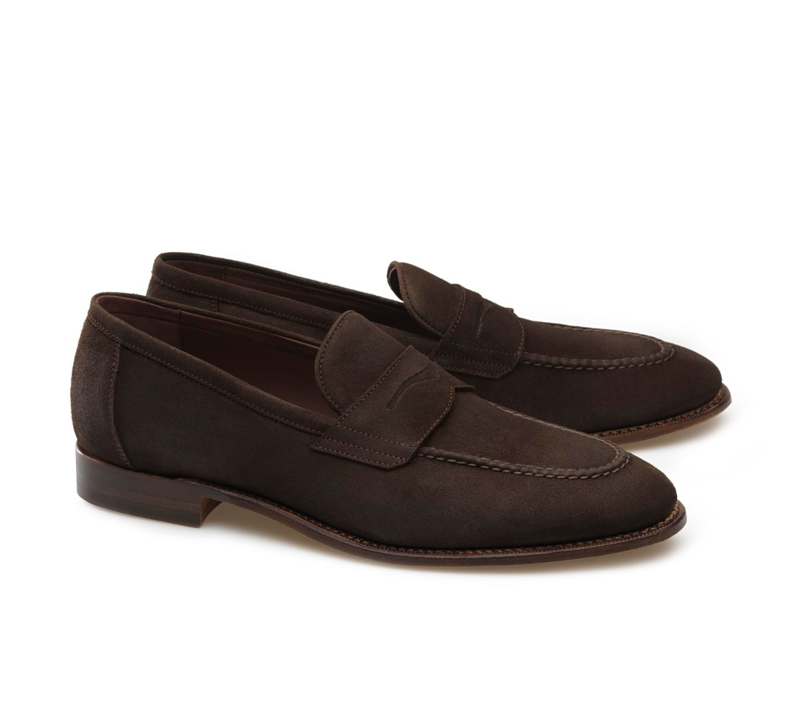 Suede Loafers - Baron Cervo Suede T. Moro